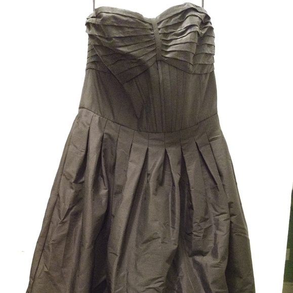 Strapless Black Dress - Picture 1 of 4